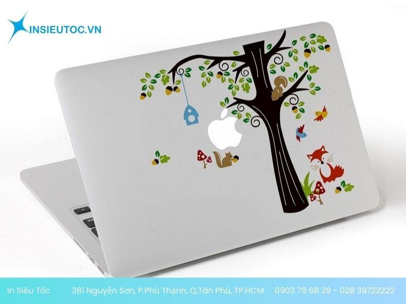 Sticker dán laptop độc lạ Sticker dán laptop độc lạ