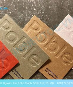 in card visit dập nổi đẹp tại tphcm