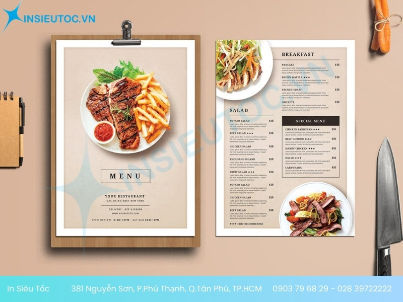 in menu nhà hàng in menu nhà hàng