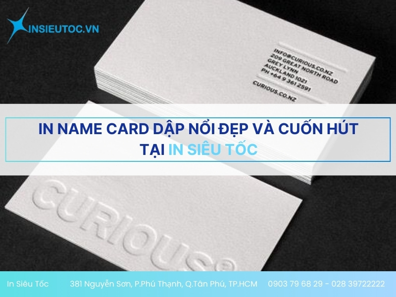 in card visit dập nổi giá rẻ