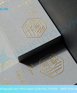 in name card ép kim giá rẻ tại tphcm
