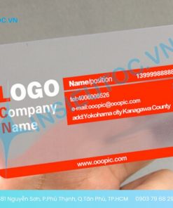 in name card nhựa giá rẻ