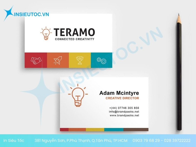 thành phần của name card