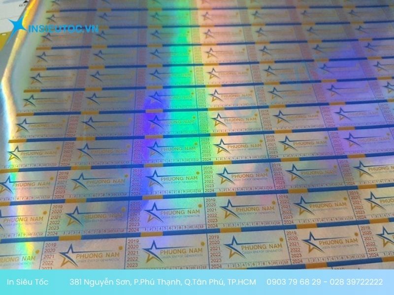 Decal 7 màu Decal 7 màu