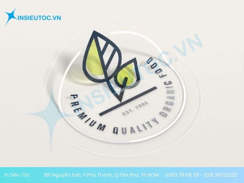 Giấy in tem trong Giấy in tem trong