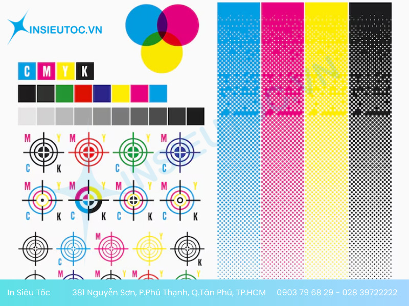 các hệ màu trong in ấn