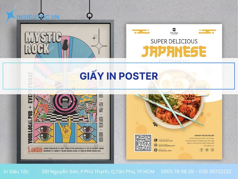 loại giấy in poster loại giấy in poster