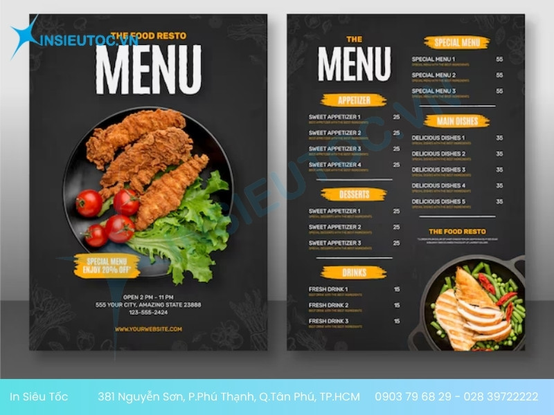 tổng hợp các loại giấy in menu tổng hợp các loại giấy in menu