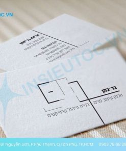 in name card giấy mỹ thuật đẹp