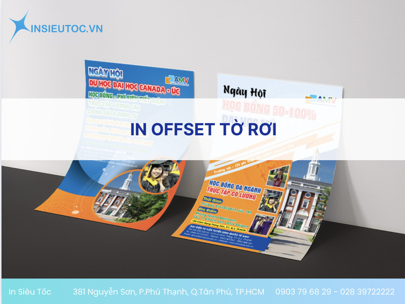 in offset tờ rơi in Offset tờ rơi