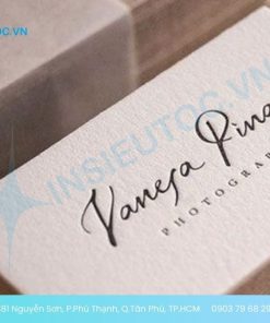 mẫu in name card giấy mỹ thuật