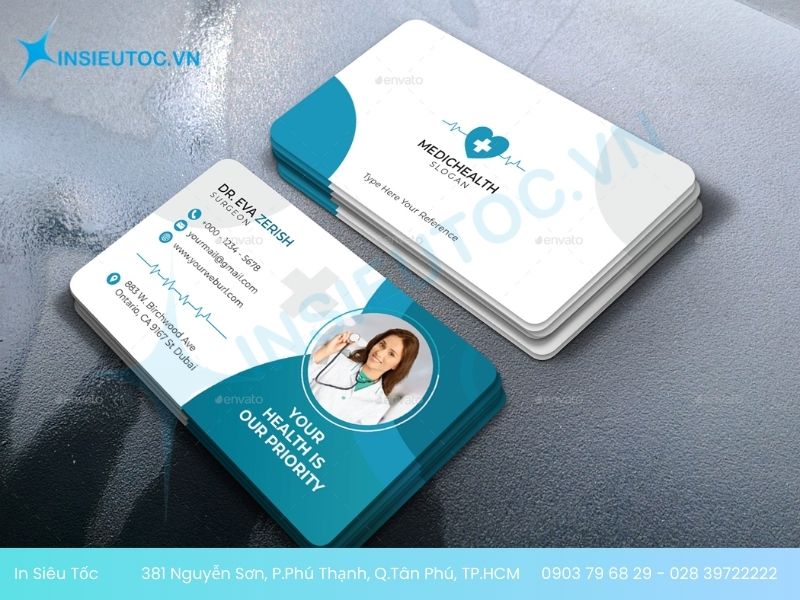 mẫu name card ngành y dược mẫu name card ngành y dược