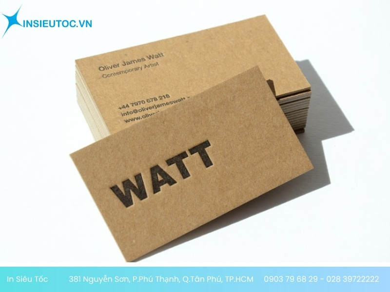 công ty in name card