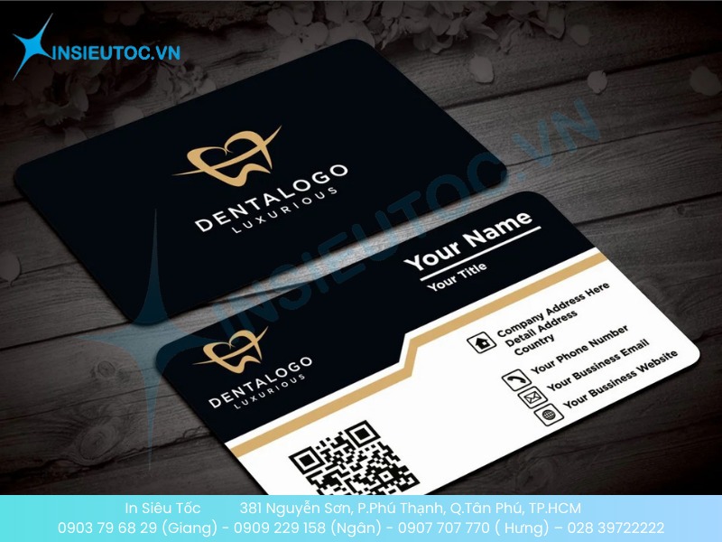 Name Card cho phòng khám răng