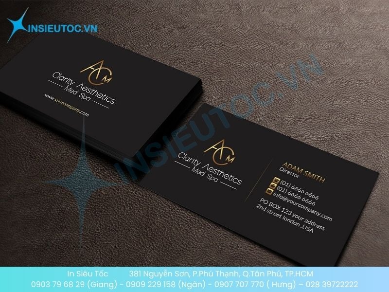 Mẫu thẻ nhắc hẹn cao cấp