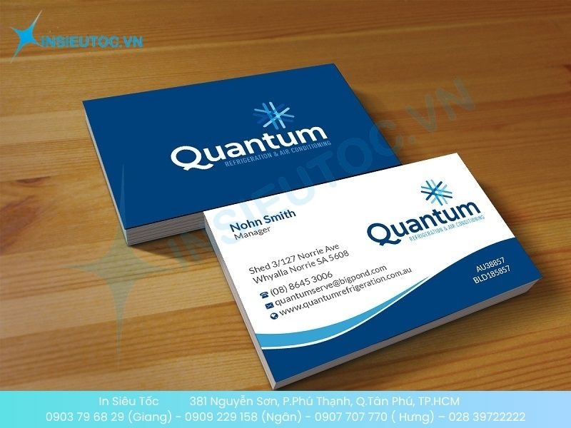 Mẫu Card Visit Điện Lạnh Đẹp & Chuyên Nghiệp