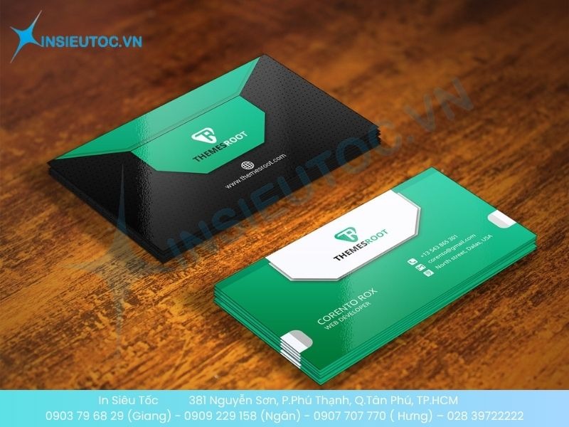 Card visit kiến trúc sư