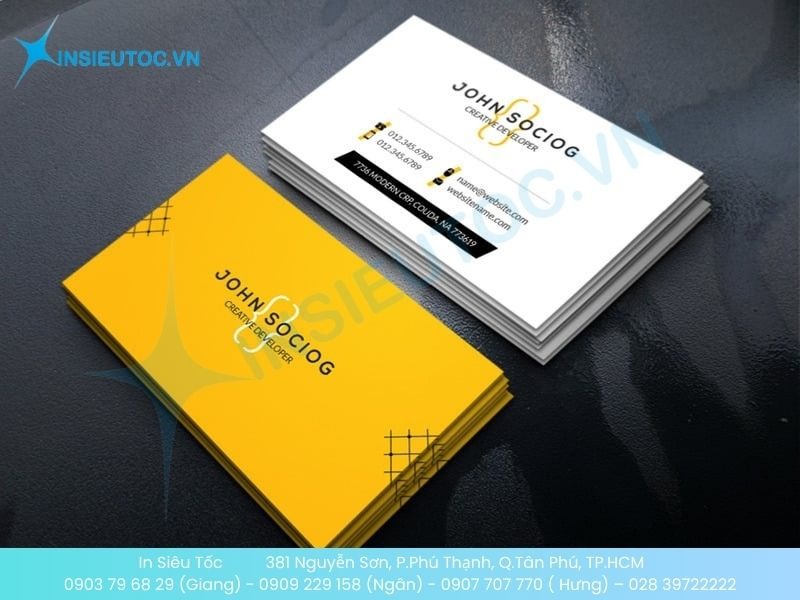 Card visit sáng tạo