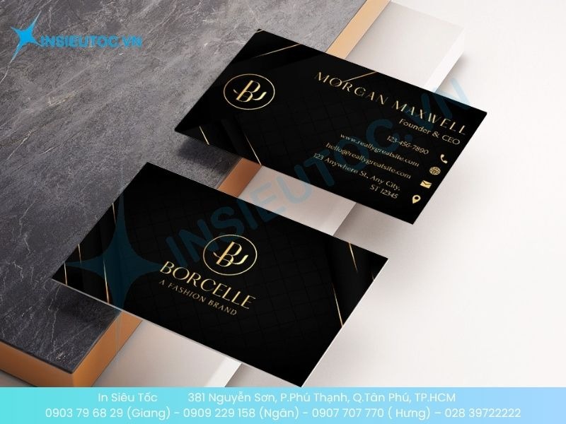 Name Card CEO thiết kế ấn tượng