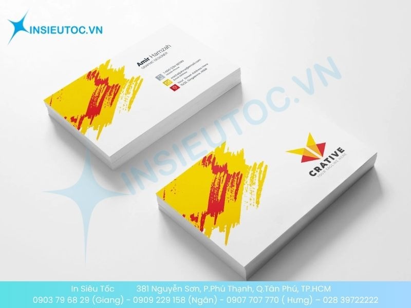 Name Card kinh doanh dịch vụ sáng tạo