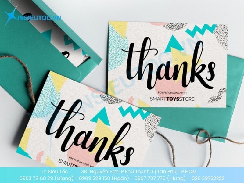 Mẫu name cảm ơn gần gũi