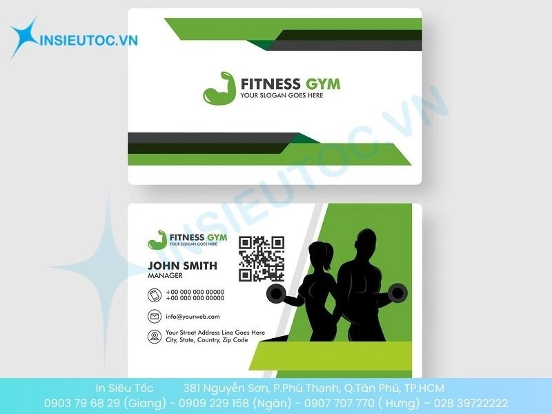 Mẫu thẻ tích điểm gym