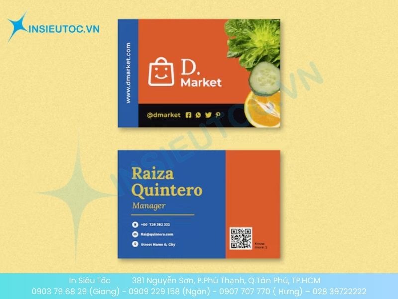 Mẫu thẻ cho cửa hàng tiện lợi