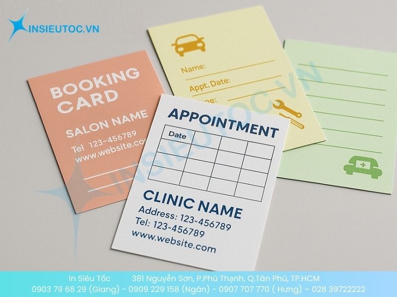 Mẫu thẻ tích điểm salon