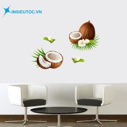 Tính tiện nghi và sạch sẽ cao, giúp chăm sóc nội thất cho, dễ lau chùi Decal trang trí dễ dàng vệ sinh