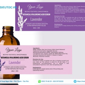 nhãn decal mỹ phẩm dưỡng da