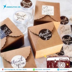 in decal giấy kraft đẹp - chất lượng- giá rẻ in decal giấy kraft