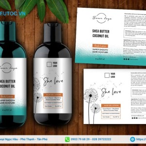 tem nhãn mỹ phẩm body lotion