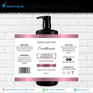 tem nhãn nước cân bằng da