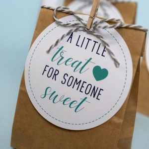 Mẫu túi kraft đựng bánh cookies đơn giản. Túi kraft đựng bánh dạng gấp