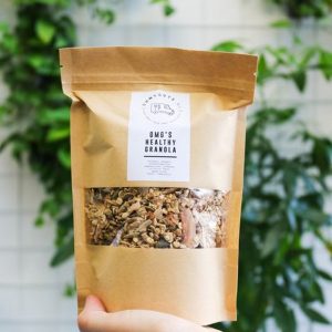 Túi zipper kraft dạng đứng tráng phủ PE đựng đồ khô. Túi zipper kraft dạng đứng