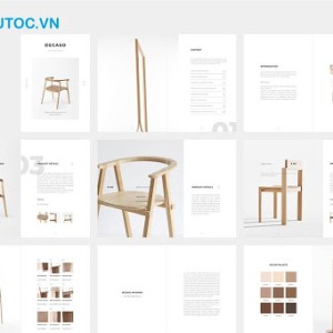 Mẫu catalogue nội thất bố cục đơn giản nhưng thu hút. Tổng hợp mẫu catalogue nội thất ấn tượng - In Siêu Tốc VN