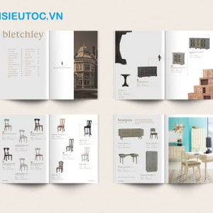 Mẫu catalogue nội thất chuyên dùng giới thiệu sản phẩm. catalogue nội thất đẹp