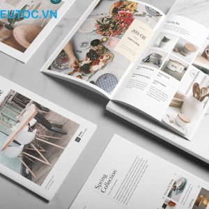 Mẫu catalogue nội thất kết hợp yếu tố giảm giá. Tổng hợp mẫu catalogue nội thất ấn tượng - In Siêu Tốc VN
