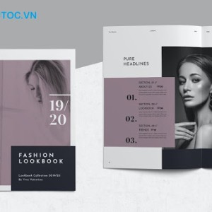 In cataloge thời trang đẹp, phong cách tại tphcm. Mẫu catalogue thời trang đẹp