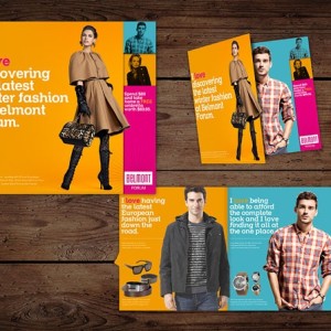 Bìa của quyển cataloge thời trang. Bìa catalogue