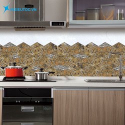 Sử dụng decal chống nước cho bếp thêm tiện lợi Decal chống nước dán bếp