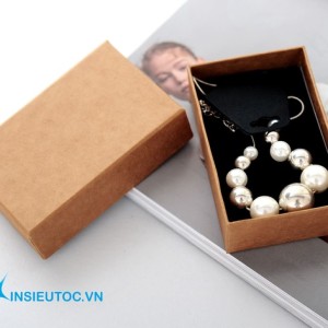 Hộp giấy kraft giá rẻ. Mẫu hợp giấy kraft không in