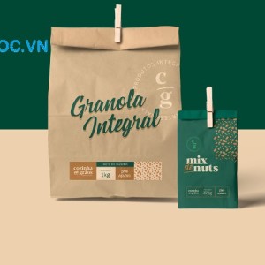 Mẫu hộp giấy kraft có tính bền, dai, chắc chắn. hộp kraft