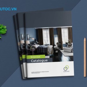 Mẫu catalogue cho lĩnh vực thiết kế nội thất. Mẫu cataloge về nhà ở