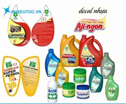 Chất Thiết kế in decal nhựa chất lượng tốt nhất