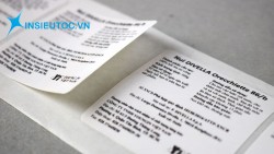 Tem nhãn decal nhựa sử dụng tốt trong môi trường nước In decal nhựa chống nước đẹp