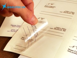 Decal nhựa bền và chống nước tốt hơn decal giấy nhưng màu lại không đẹp bằng In decal nhựa quảng bá thương hiệu hiệu quả