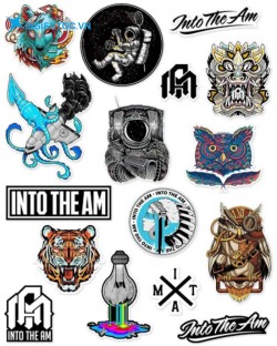 Hình ảnh bắt mắt, có liên quan đến nội dung sản phẩm in sticker quảng cáo sản phẩm