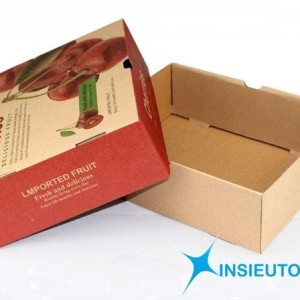 In hộp giấy kraft giá rẻ vỏ hộp giấy kraft