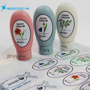 Khả năng nhận diện thương hiệu In Tem Nhãn Mỹ Phẩm Chất Lượng Tuyệt Vời, Giá Tận Xưởng